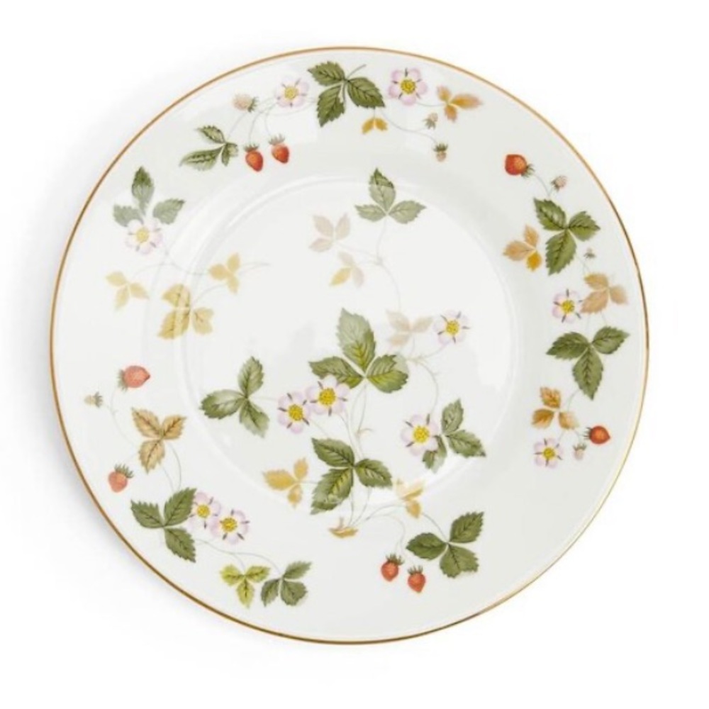 COPY - NEW WEDGEWOOD WILD STRAWBERRY SALAD PLATE